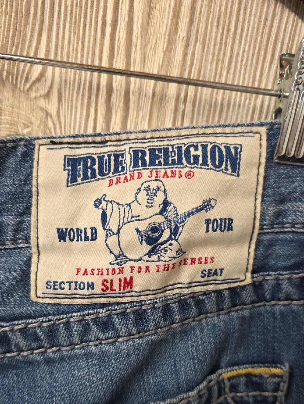 True Religion Slim Distressed Jeans Mens Size 32